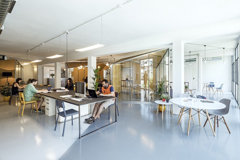 3-ZAMNESS - Office Space in Poble Nou's 22 District, Barcelona by Nook Architects