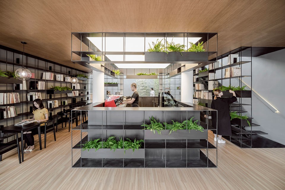 5-Rongbaozhai Coffee Bookstore, Beijing, China : ARCHSTUDIO