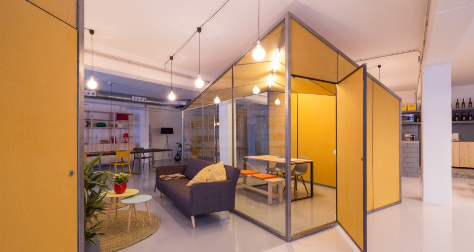 8-ZAMNESS - Office Space in Poble Nou's 22 District, Barcelona by Nook Architects