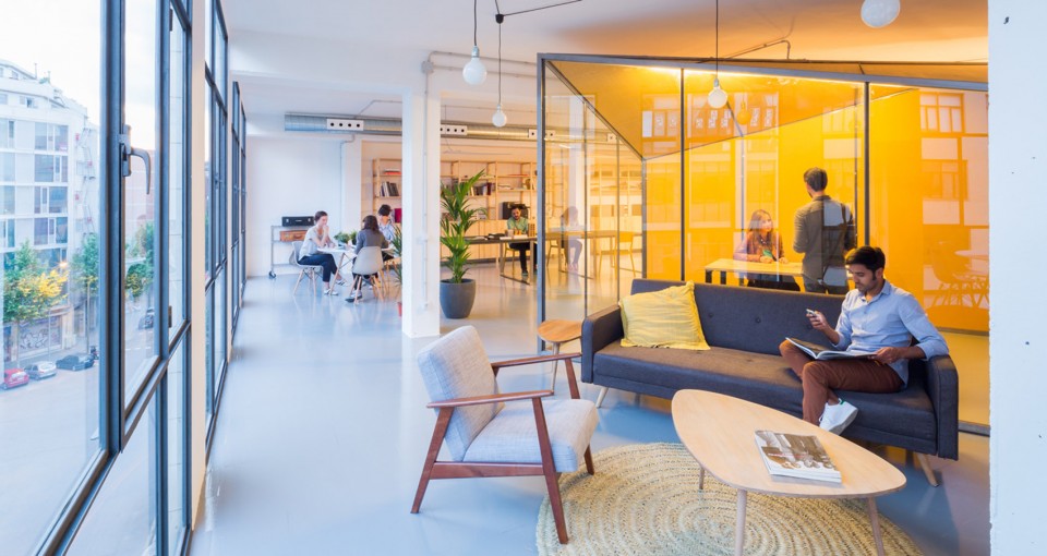 9-ZAMNESS - Office Space in Poble Nou's 22 District, Barcelona by Nook Architects