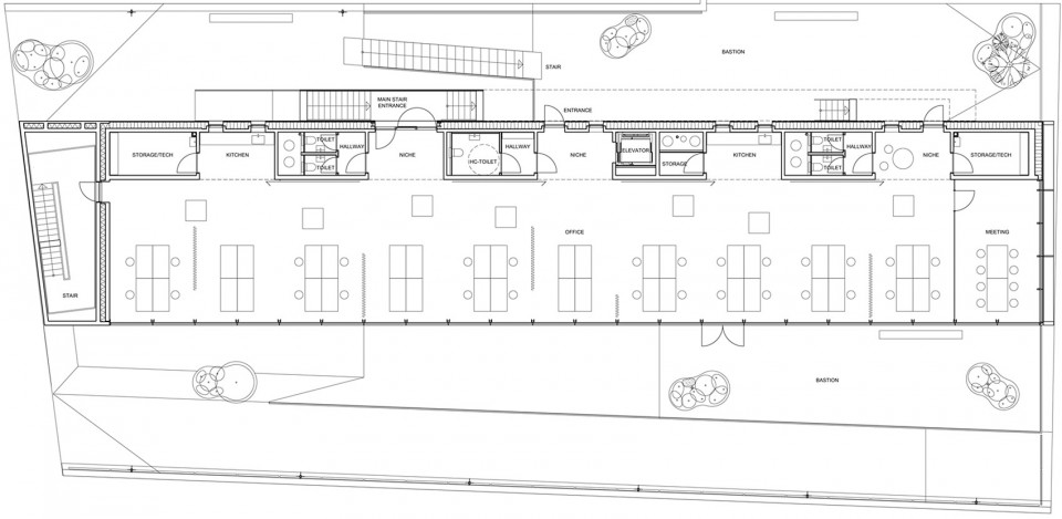 027-Sonnesgade 11 Office Building by SLETH Architects