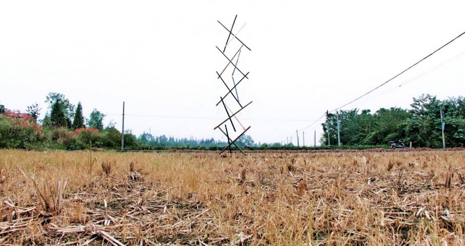 1-01-a bamboo log public art-Archi Bamboo Co-op