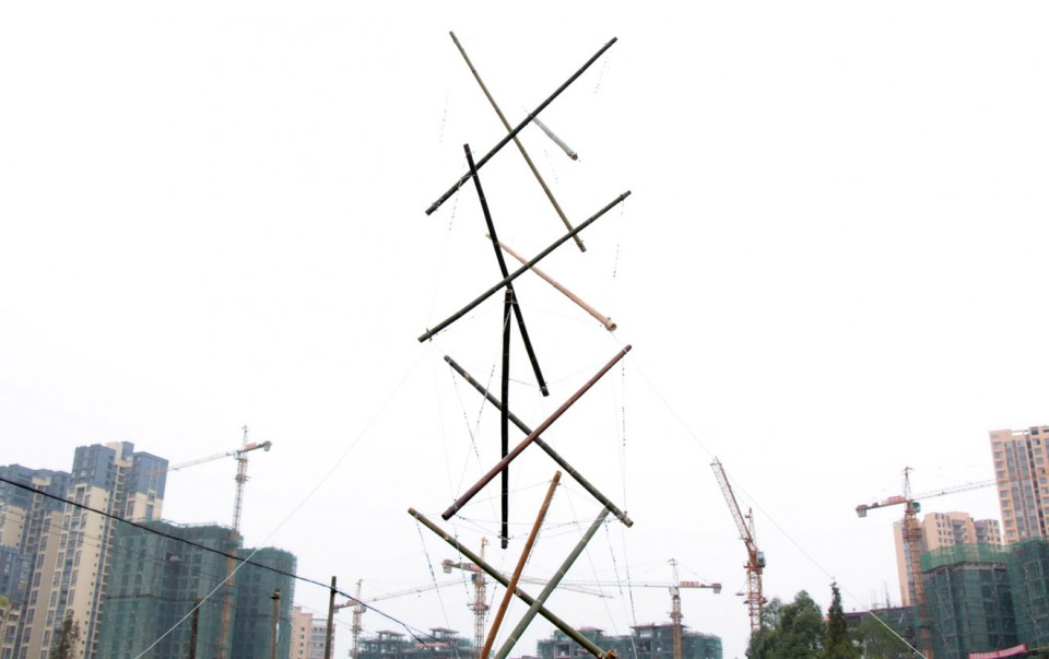 1-06-a bamboo log public art-Archi Bamboo Co-op
