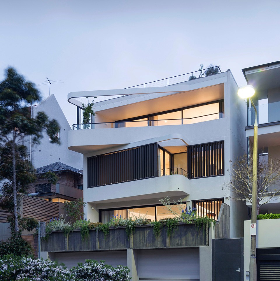 1-Duplex in The City, Sydney by Luigi Rosselli Architect
