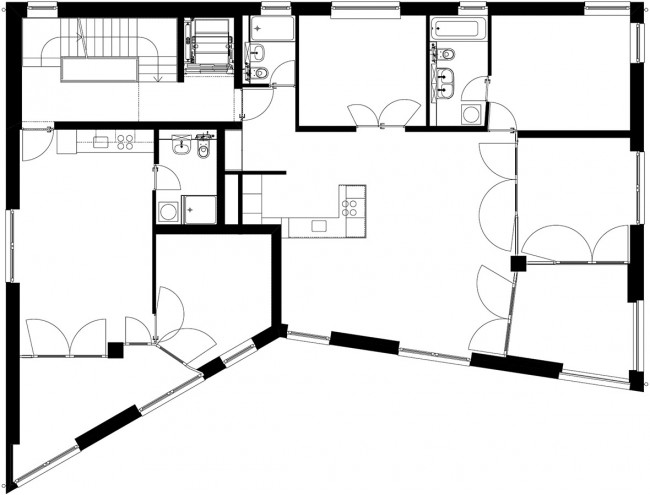 13-The house in Binningen by Lutjens Padmanabhan Architekten