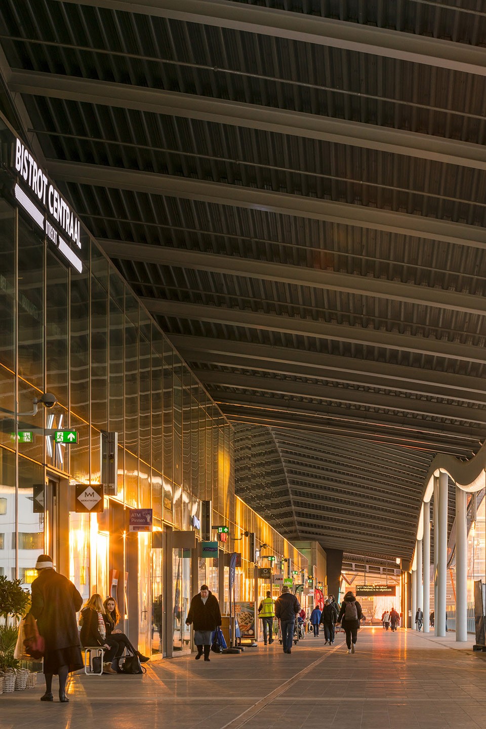 Benthem Crouwel Architects Amsterdam; OVT UC; Utrecht Centraal Station NS;