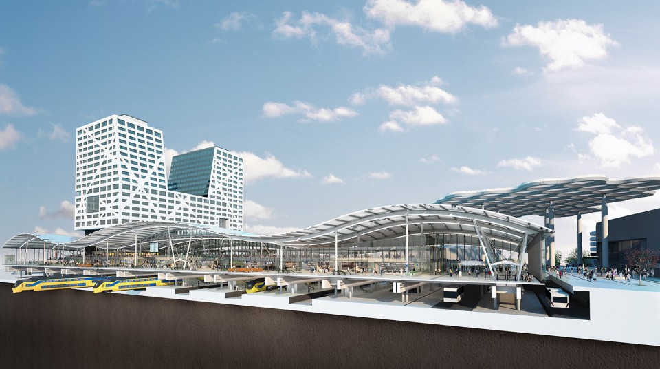 17-Utrecht Central Station by Benthem Crouwel Architects
