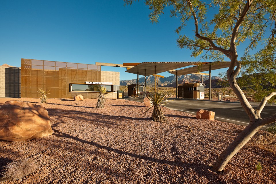 2-Red Rock Canyon Visitor Center by Line and Space