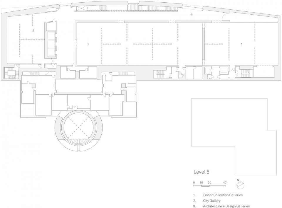 SFMOMA Level 6 Plan