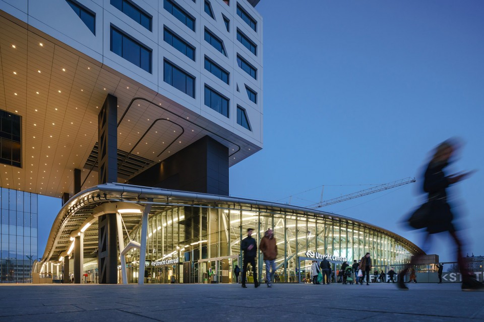 Benthem Crouwel Architects Amsterdam; OVT UC; Utrecht Centraal Station NS;