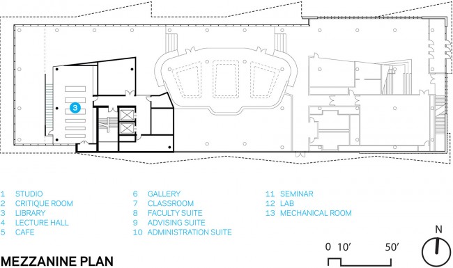 5-WM_Kent Floor Plan_Mezzanine-Design Loft