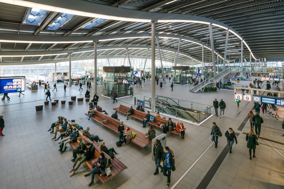 Benthem Crouwel Architects Amsterdam; OVT UC; Utrecht Centraal Station NS;