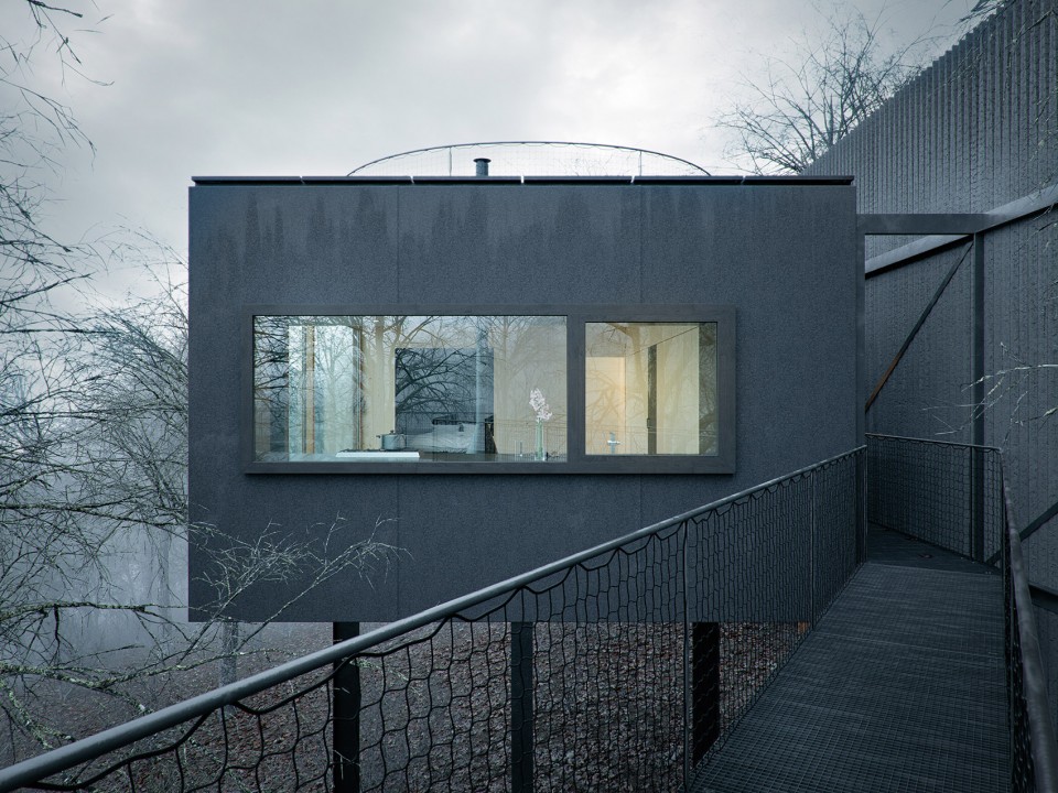 003-Mask House by WOJR