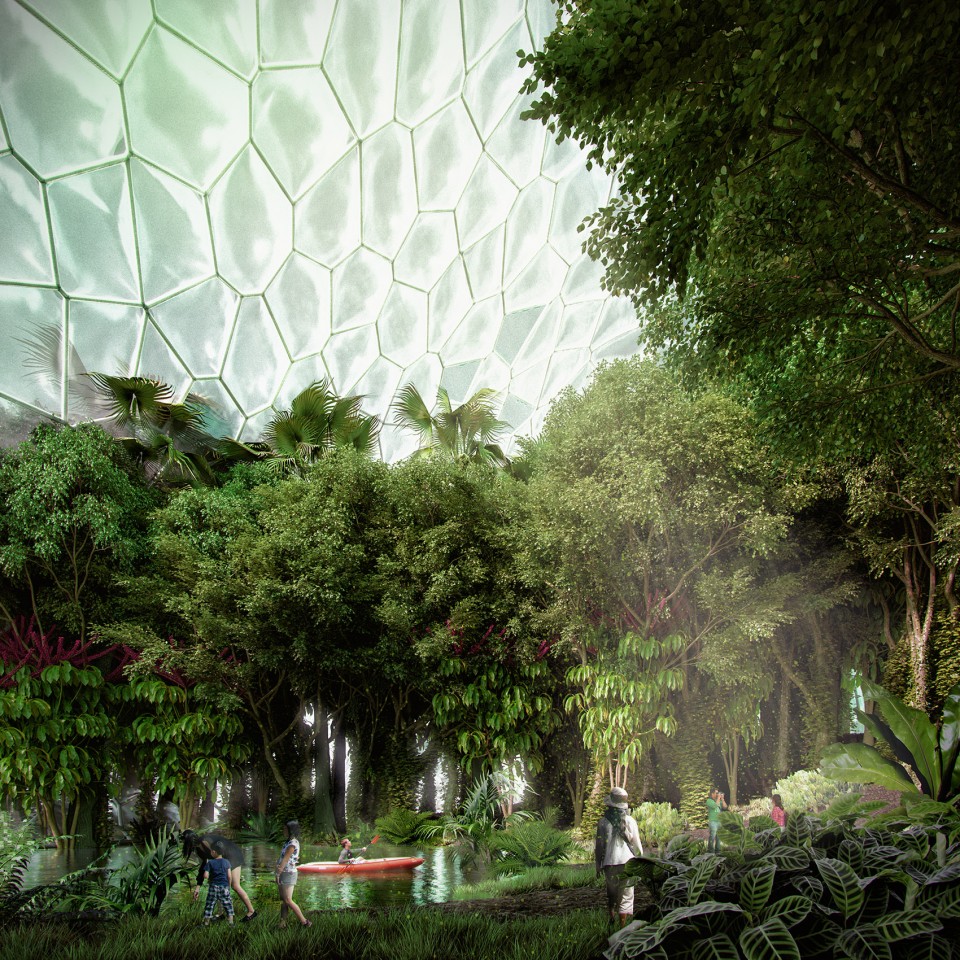 005-Eden Soestdijk - Dome interior by Mecanoo architecten