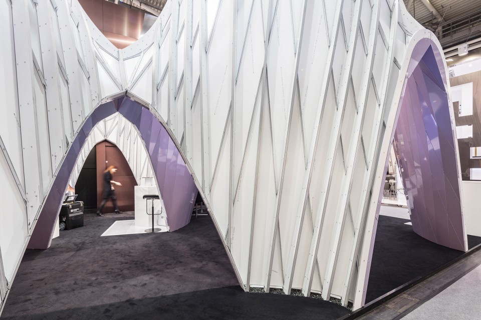 009-BAU2017 Mitsubishi Plastics ALPOLIC (TM) Fair Stand by UNStudio