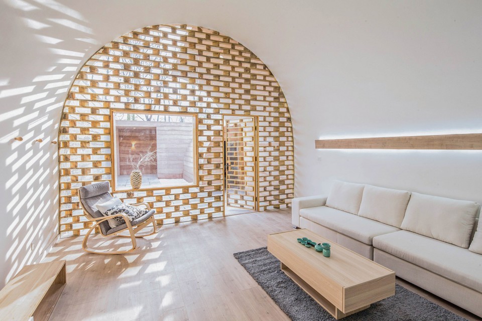 039-Cave house on loess plateau, Shanxi, China by hyperSity Architects