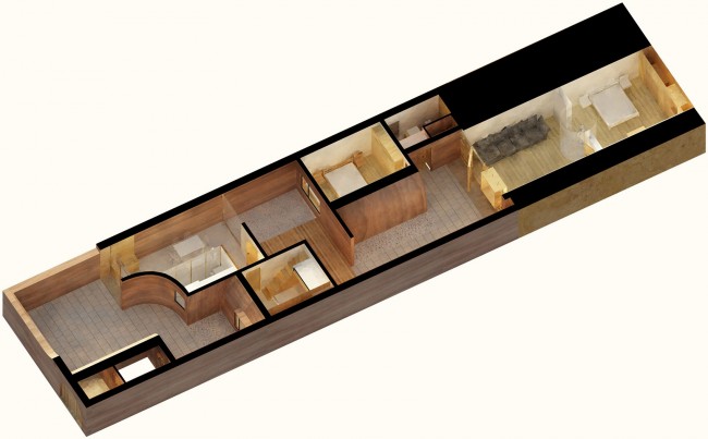051-Cave house on loess plateau, Shanxi, China by hyperSity Architects