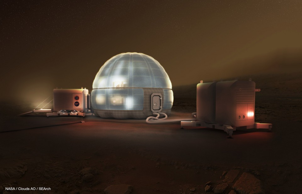 3-Mars Ice Home Clouds AO teams up with NASA