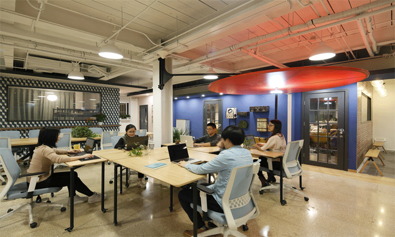Teris-table- House Parts Office, Beijing by PAO