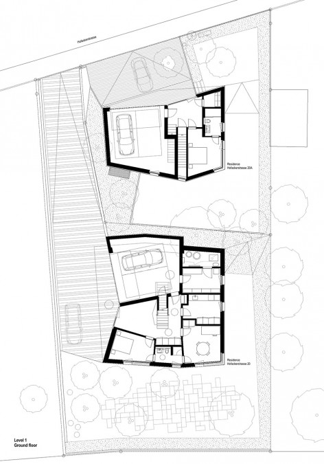 020-Two private homes at Hofackerstrasse 20 & 20A in Adliswil by Spooerri Thommen Architekten