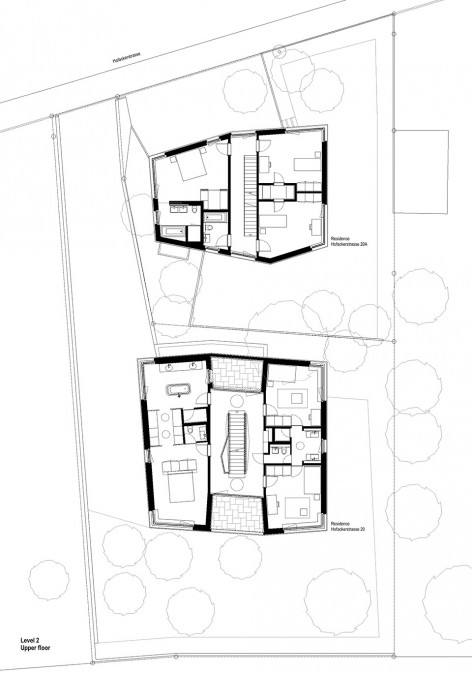 022-Two private homes at Hofackerstrasse 20 & 20A in Adliswil by Spooerri Thommen Architekten