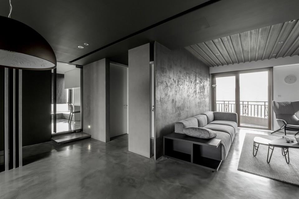 2-living room from dining_quietness_Wei Yi International Design