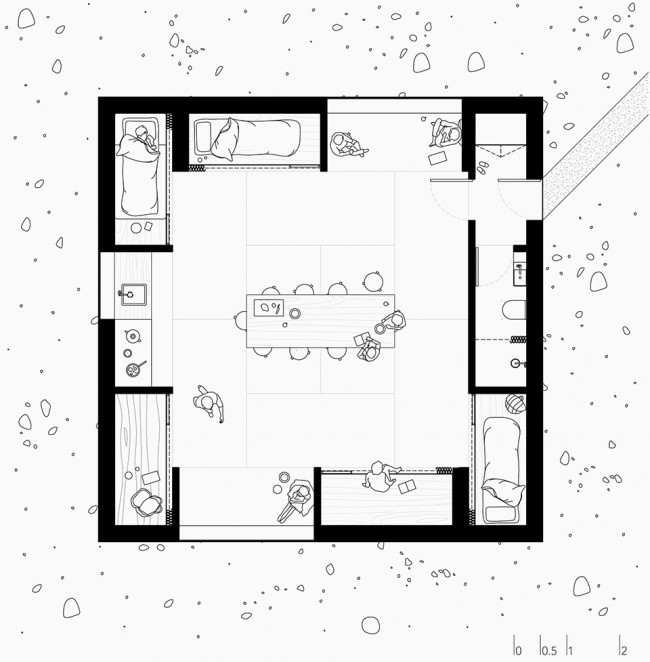 2016-08-06-ICELAND TREKKING CABINS-PLAN.3dm