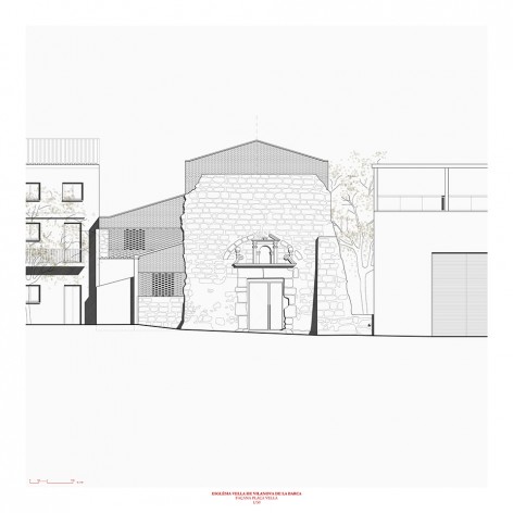 015-The Ancient Church of Vilanova de la Barca By AleaOlea architecture & landscape