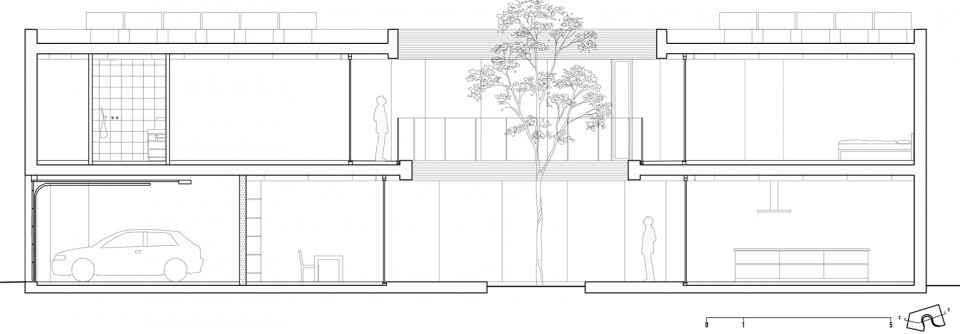 Villla Kwantes-Section C-C