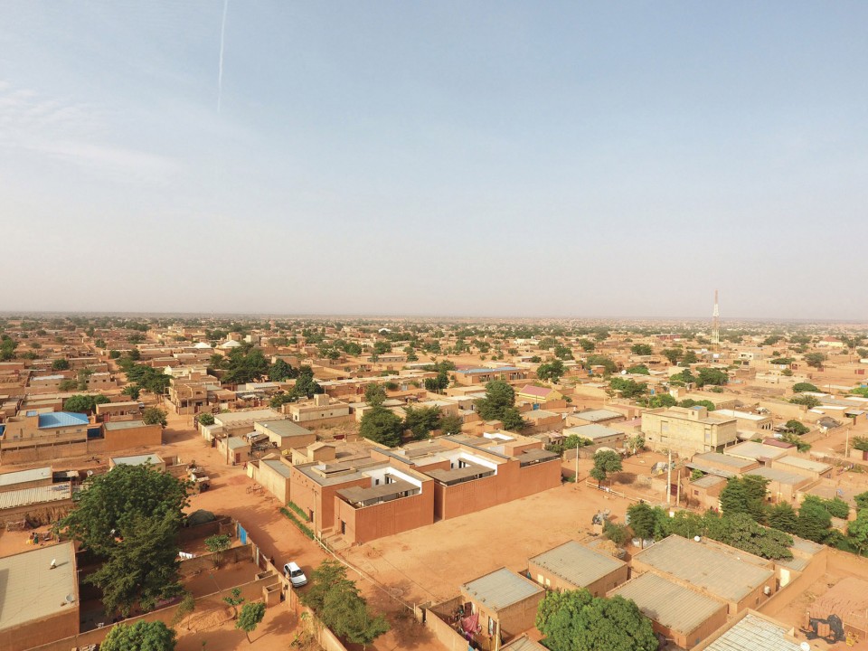 Niamey 2000 aerial view