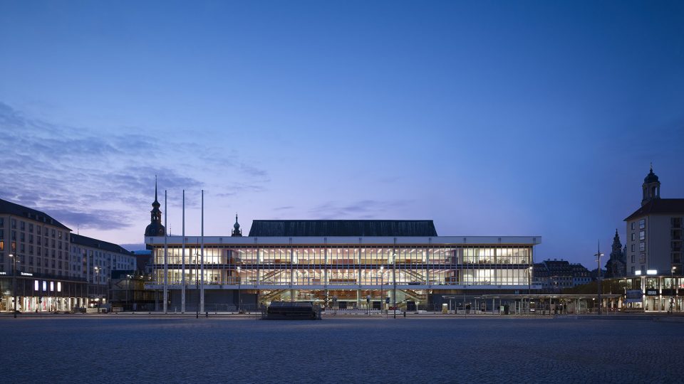 Re opening of the Kulturpalast