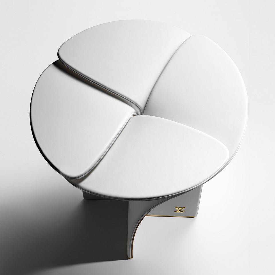 003-LOUIS VUITTON Blosom Stool