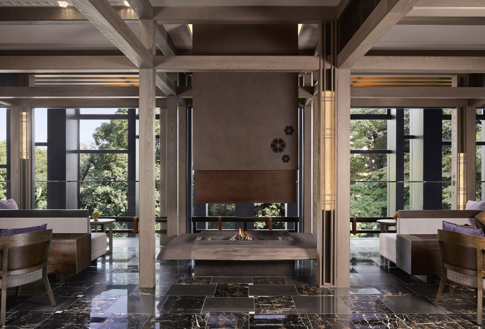 Four Seasons Kyoto lobby lounge