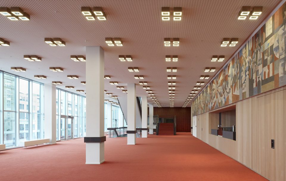 Re opening of the Kulturpalast