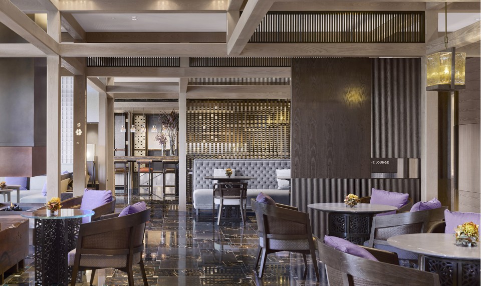 Four Seasons Kyoto reception lounge