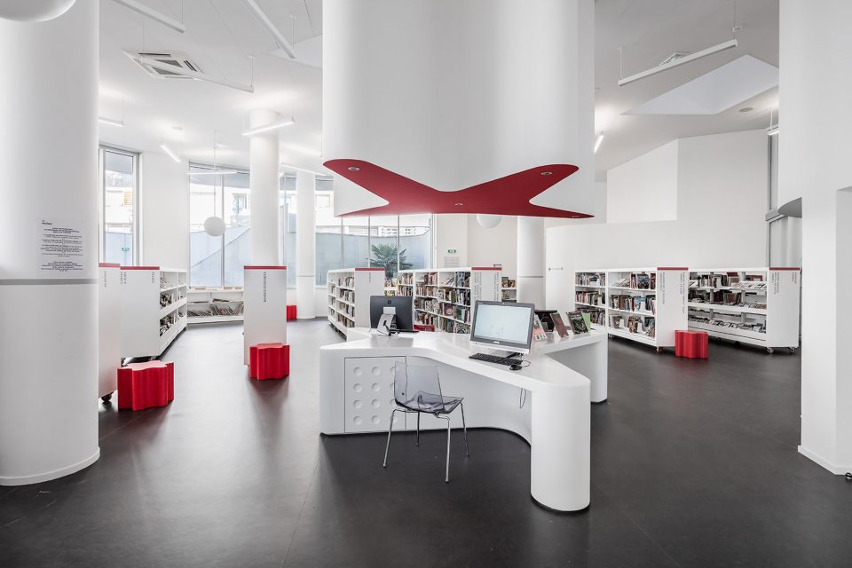media library of Vitrolles