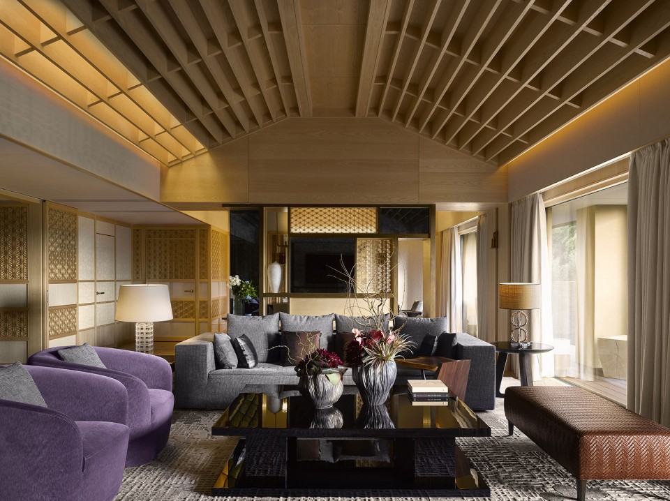 Four Seasons Kyoto presidential suite living