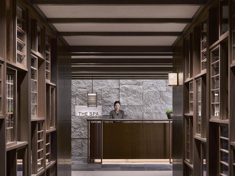 Four Seasons Kyoto spa reception