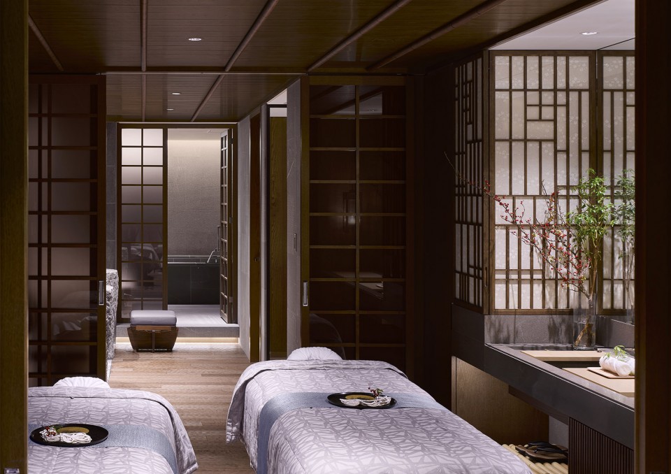 Four Seasons Kyoto spa treatment rm double