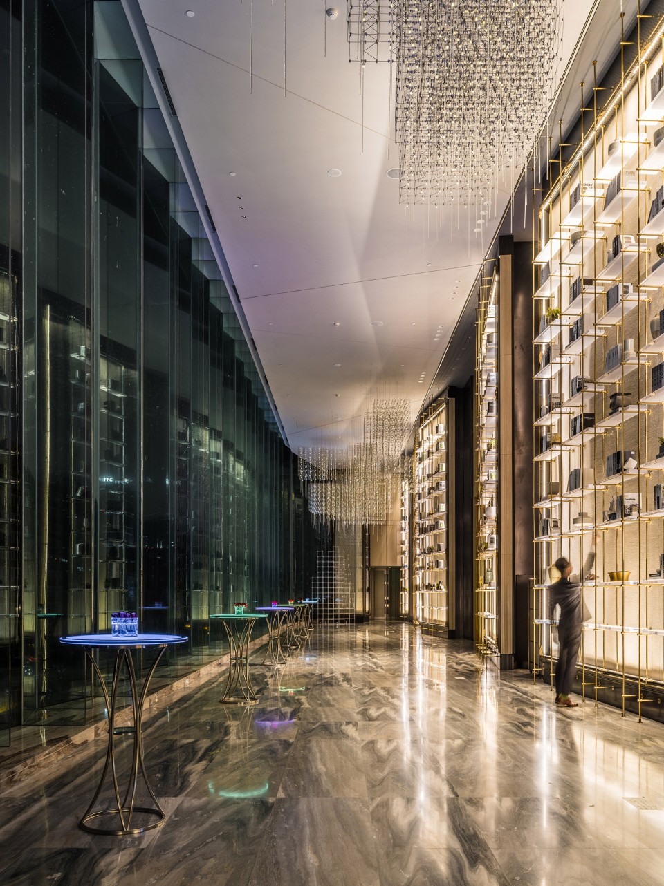 031-InterContinental Beijing Sanlitun-Banquet hall corridor