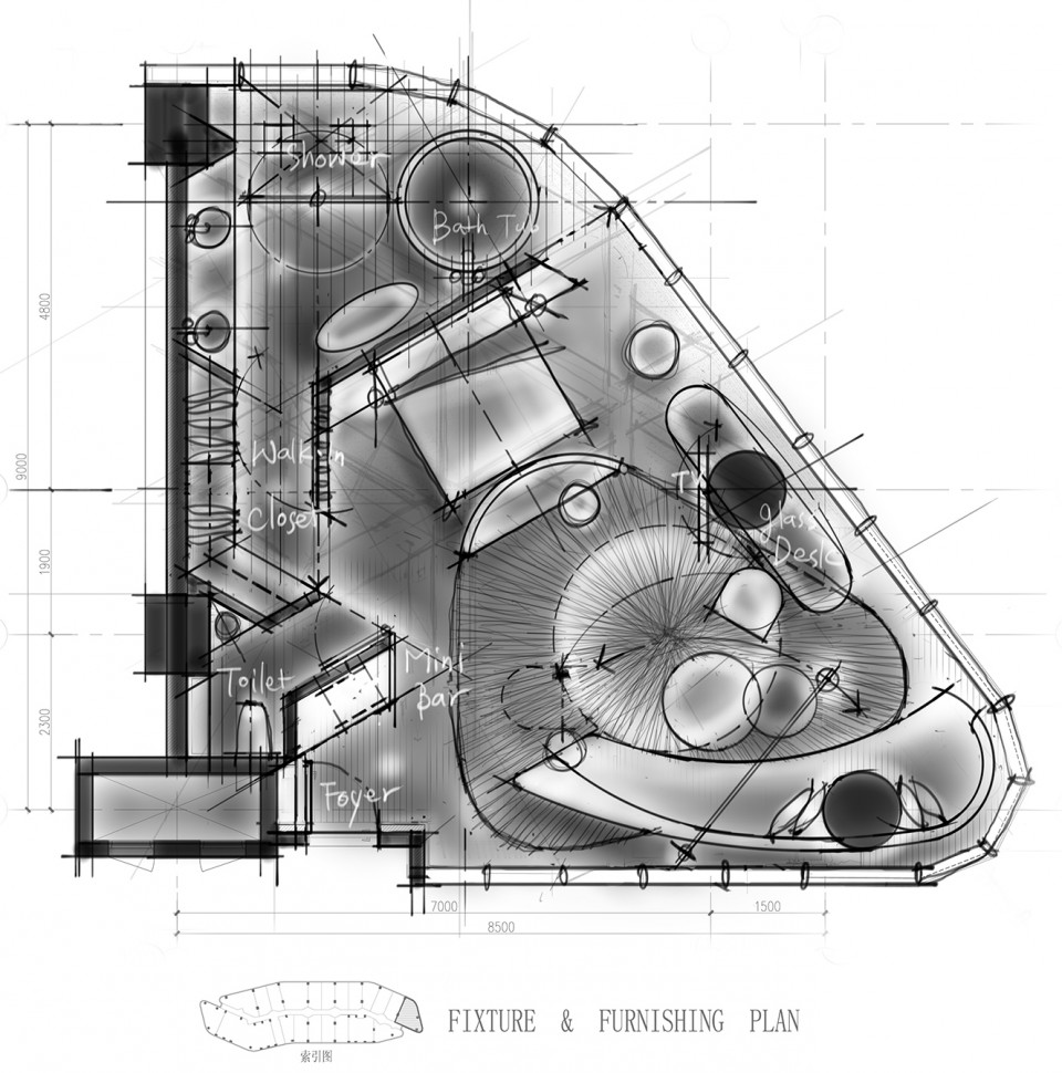 037-InterContinental Beijing Sanlitun-Plan Guestroom
