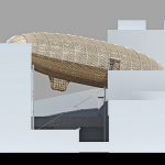 布拉格 DOX 艺术中心上空的飞艇 / Hut Architektury Martin Rajnis