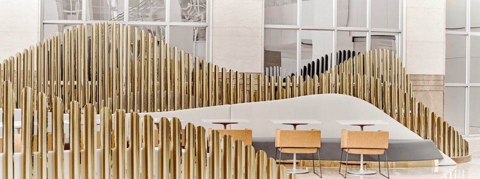 lobby view 大堂视角 CUPONE SODA architects
