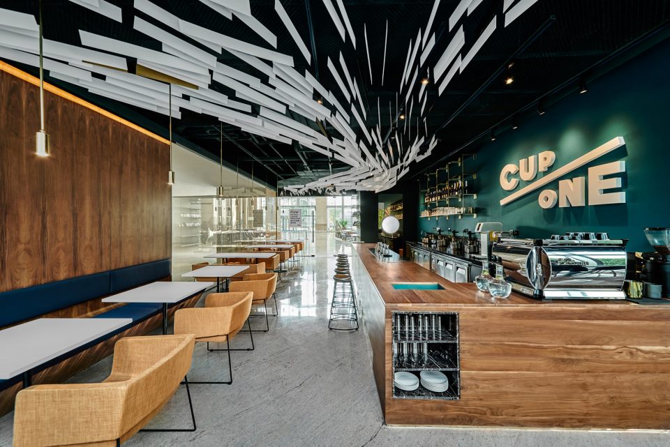 Indoors view 室内视角 CUPONE SODA architects