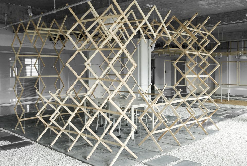 Handcrafted Exhibition Hall in 10 Days By Hemu Yang
