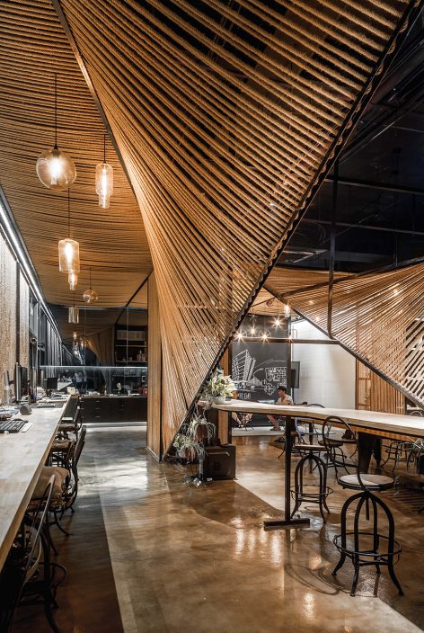 Rope Wave Office By Usual Studio ten arch