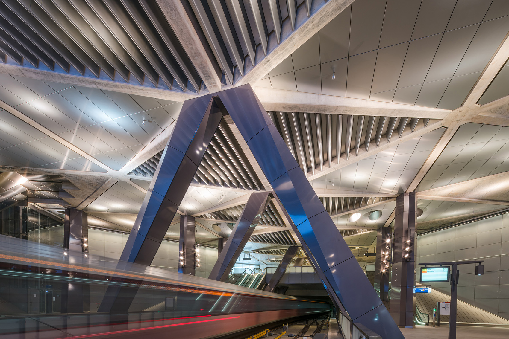 The North south Metro Line of Amsterdam by Benthem Crouwel Architects