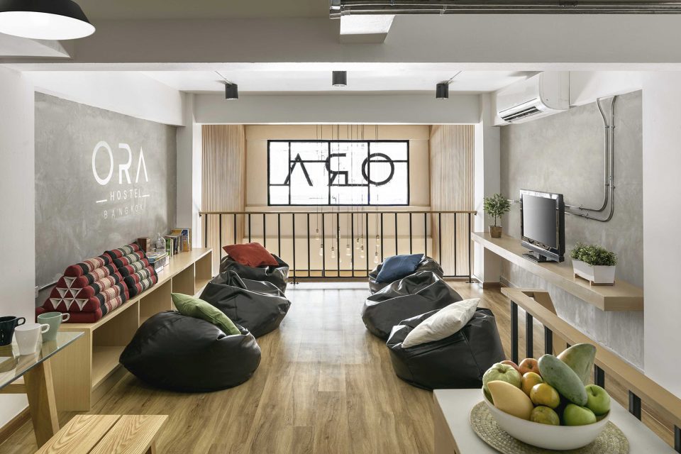 Ora Hostel 1st floor shared space