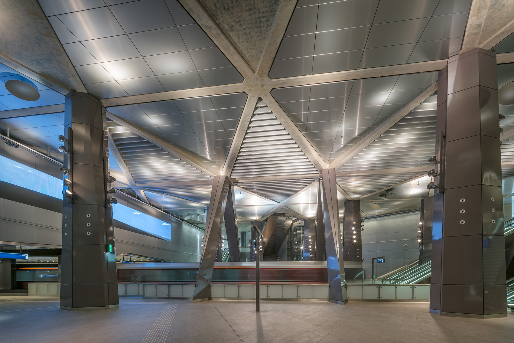 The North south Metro Line of Amsterdam by Benthem Crouwel Architects