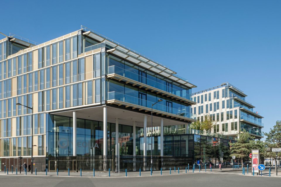 Headquarter Veolia Main entry